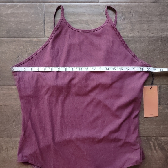 Girlfriend Collective Berry Marlow High Neck Brief Bodysuit NWT - Picture 10 of 11